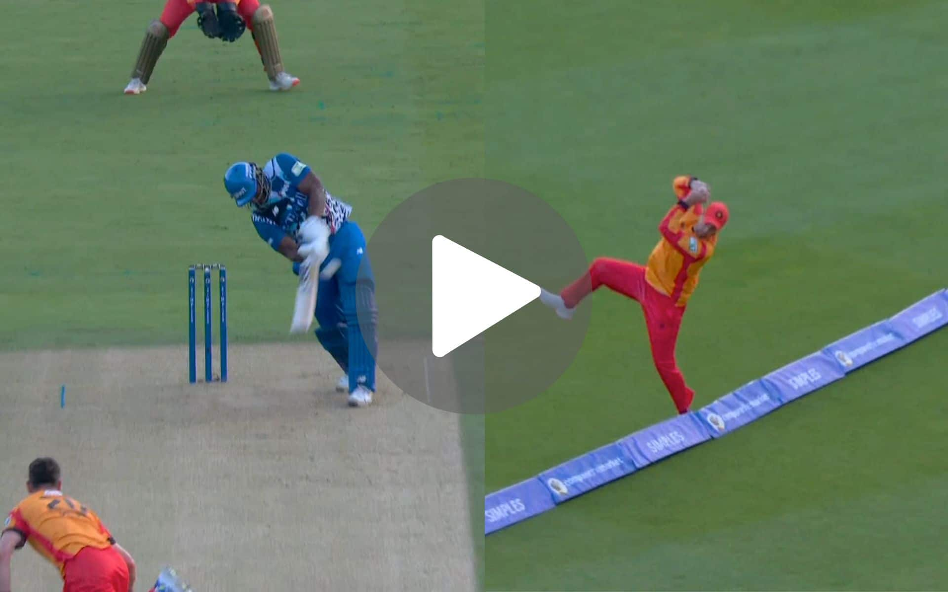 [Watch] Russell’s Wicket Turns Into Six After Liam Livingstone’s Brain Fade Error In Judgement